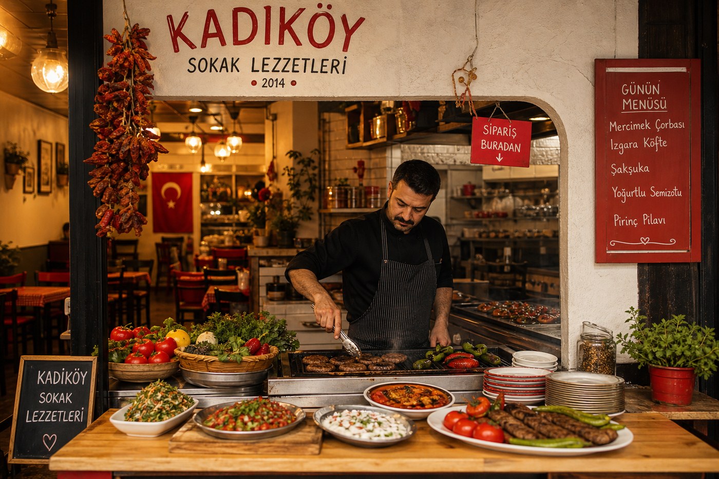 İstanbul Lezzet mutfağı ve ekibi