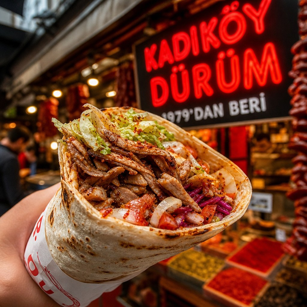 Taze dürüm sokak lezzeti